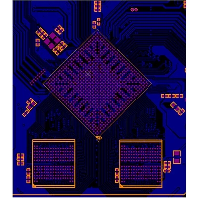 14层25G高速HDI PCB